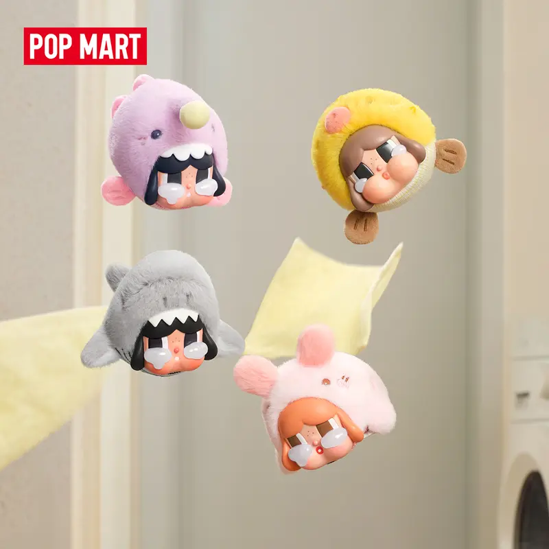 Hộp mù móc treo thú bông vinyl POP MART CRYBABY Cry Me An Ocean Series