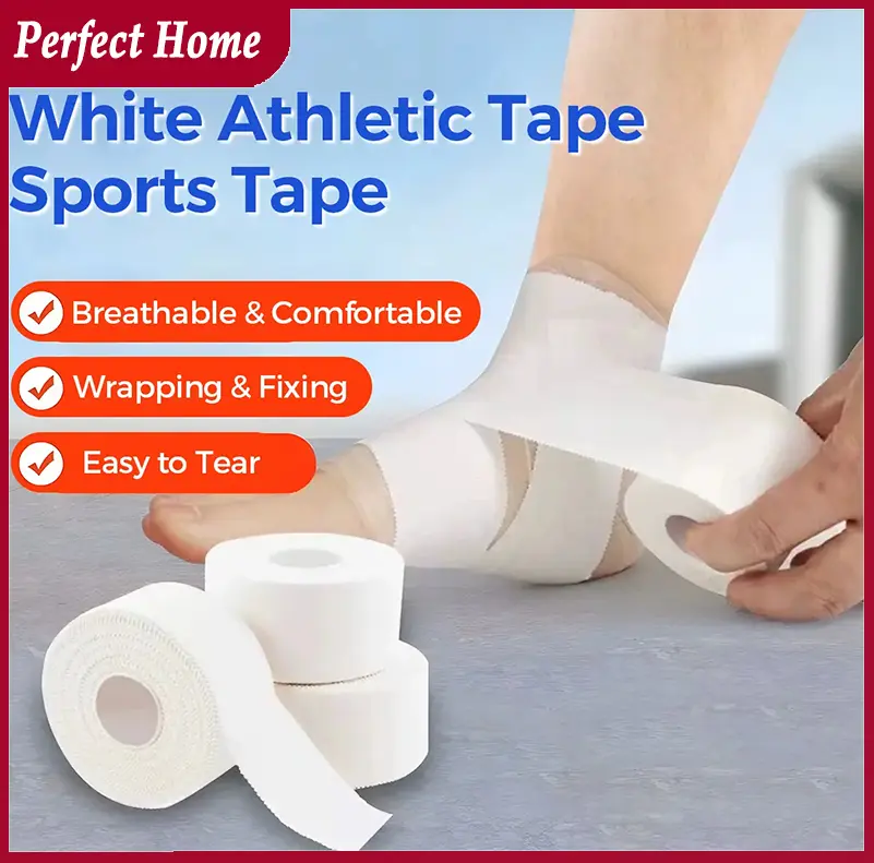 ProPlayer 10 m Self-Adhesive Strapping Tape for Kinesiology, Sports, Ankles, Muscles and Fingers