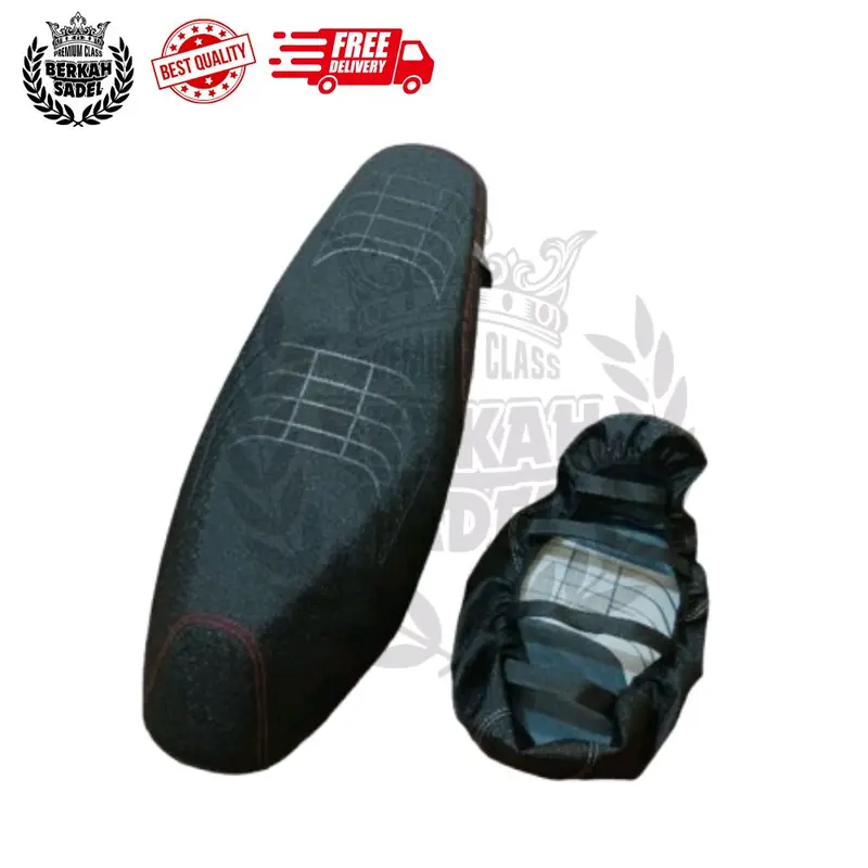 Berkah Sadel, capa instantânea para banco de moto, resistente a arranhões de gato, modelo Embos Prima, best-seller de alta qualidade