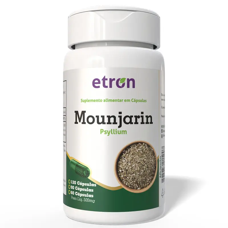 Mounjarin Psyllium, 60/90 und 120 Kapseln – Etron