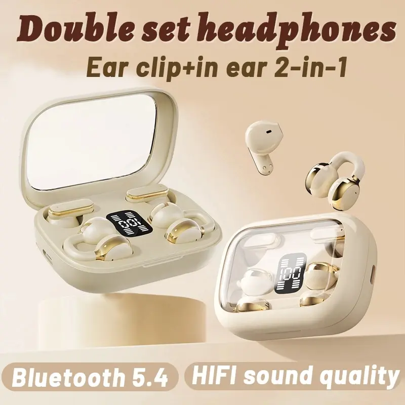 Q10 TWS 4-in-1 Bluetooth sleep earbuds with ENC noise cancellation, long battery life and waterproof design