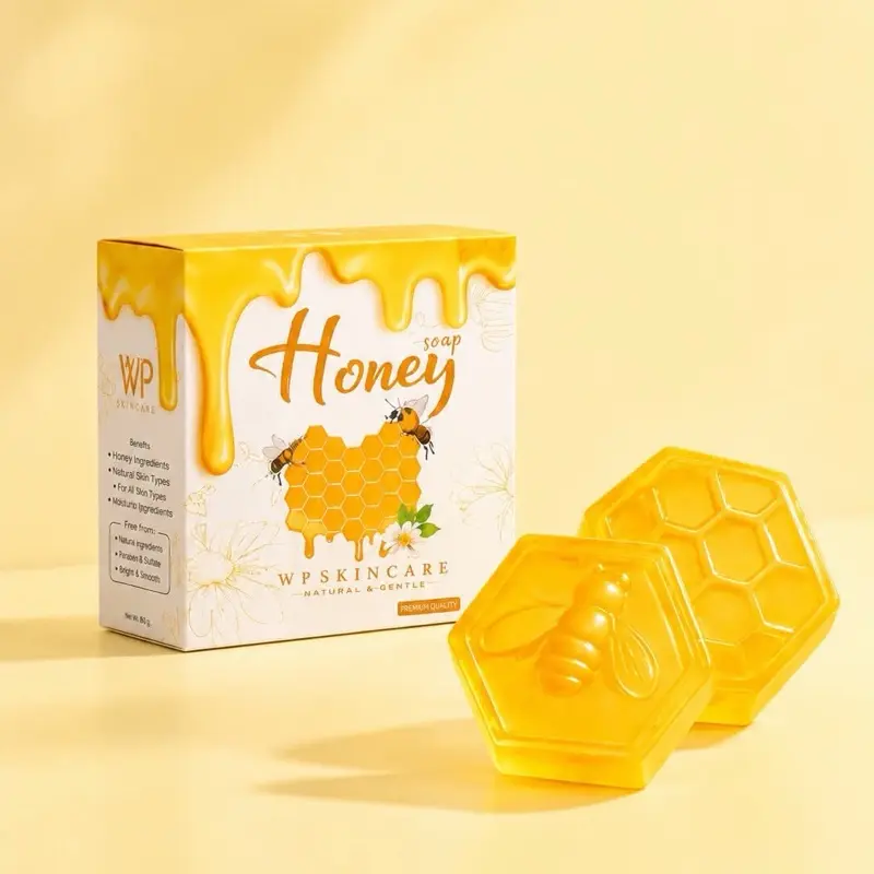 Sabonete facial WP Skincare Honey Soap com extrato de mel para limpeza do rosto