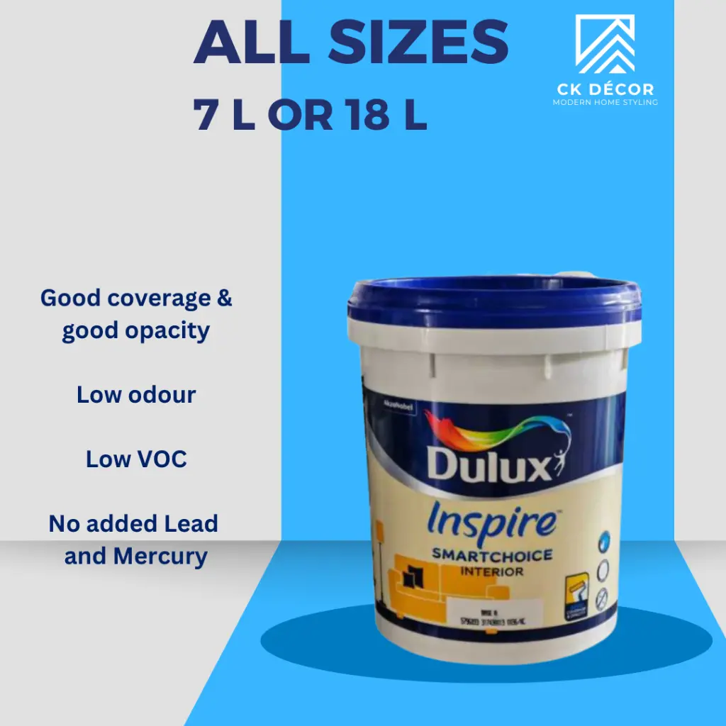 Dulux Inspire Smart Choice 室内用塗料 全色 7L／18L