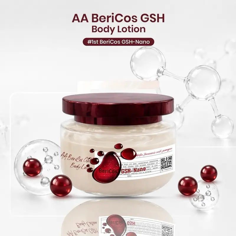 HB Dosting Kuadrat - AA Bericos GSH  Body Lotion | Daviena Skincare
