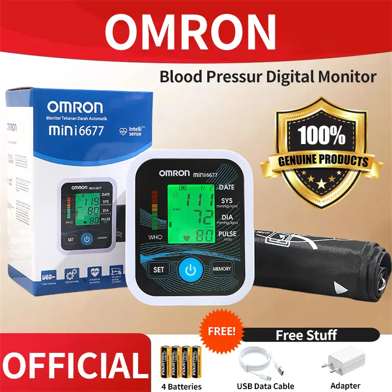 Máy đo huyết áp điện tử tự động OMRON, độ chính xác cao