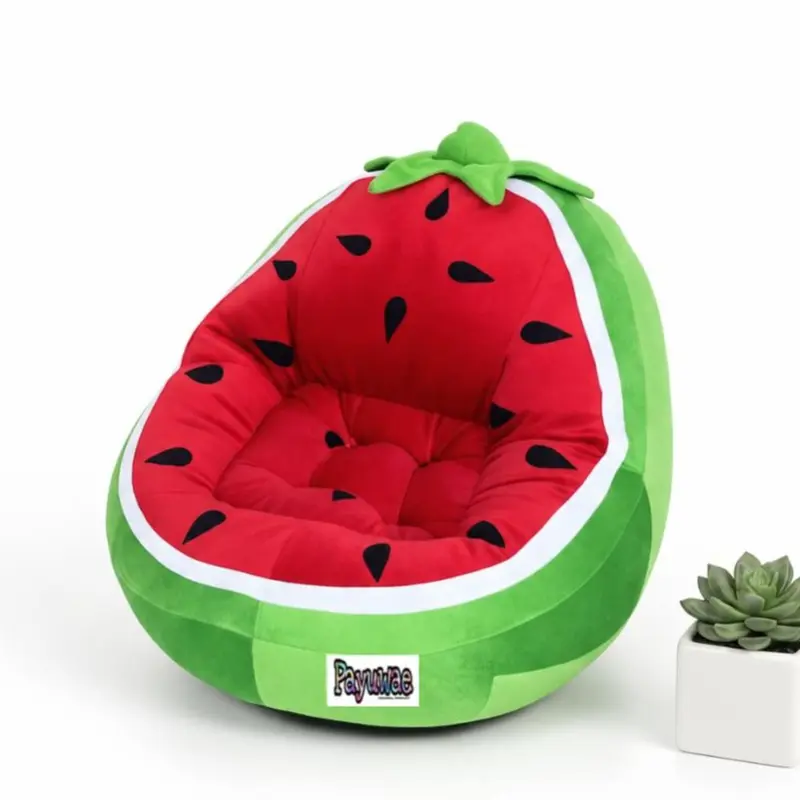 SOFA ANAK LUCU MOTIF BUAH DAN KARAKTER KAIN LEMBUT ISI KURSI DAKRON EMPUK Bantal Furniture Anak-Anak Bayi