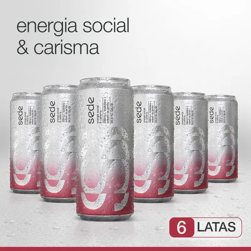 SEDE | Energia Social & Carisma | 6 latas