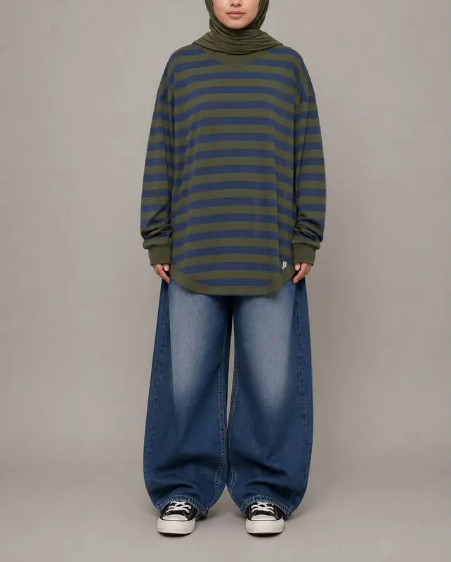 GAIDA STRIPE TOP条纹上衣，新款热销