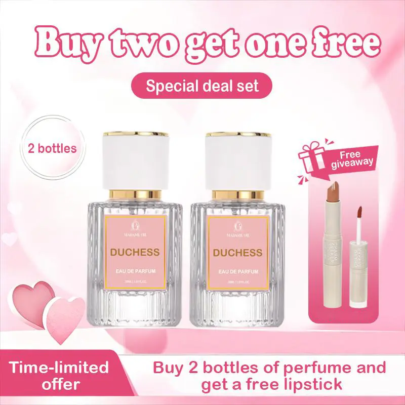 Madame Gie Pink Women's Perfume, Sweet Floral Luxury Scent