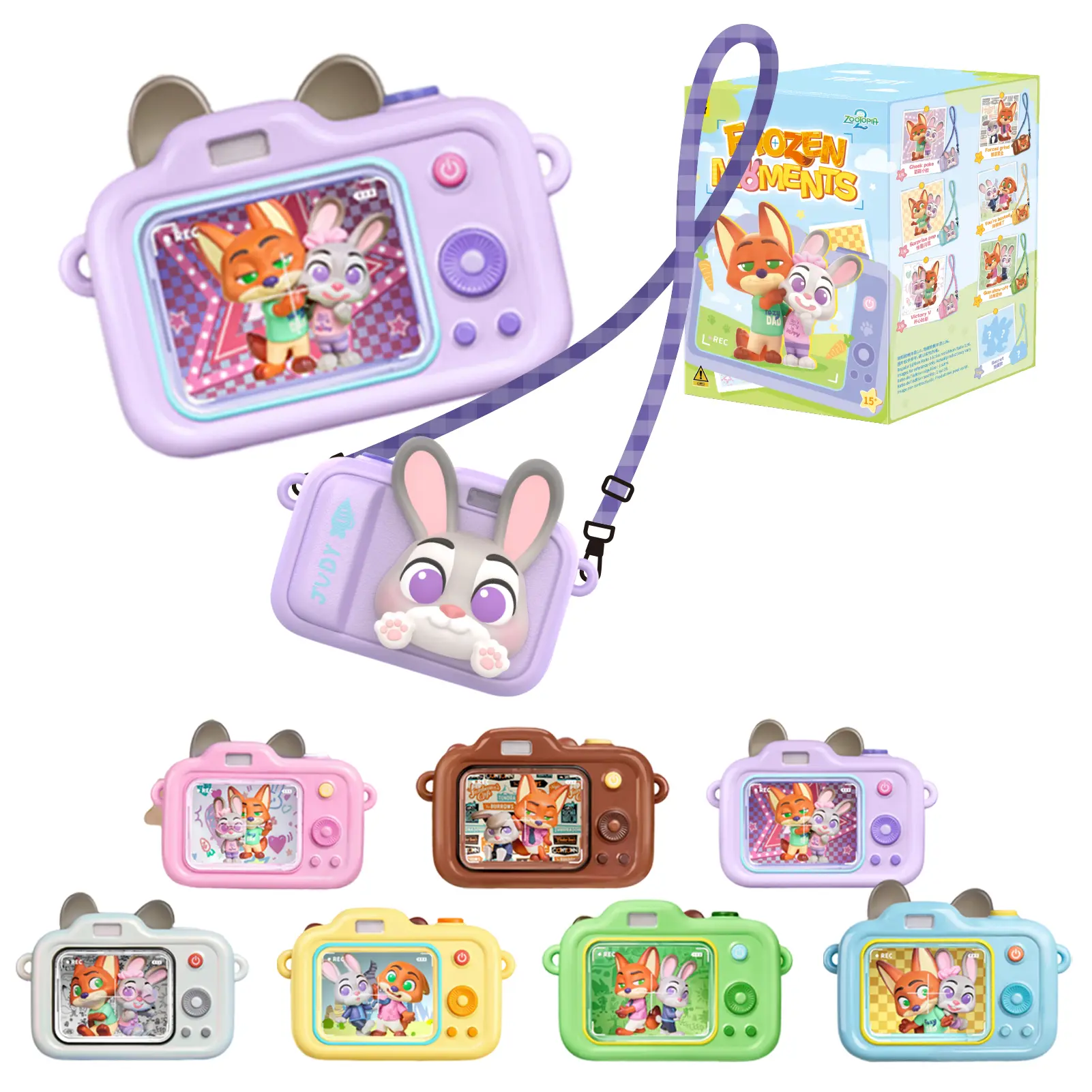 TOPTOY Disney Zoomania 2 Judy & Nick Frozen Moments Figuren-Blindbox-Sortiment