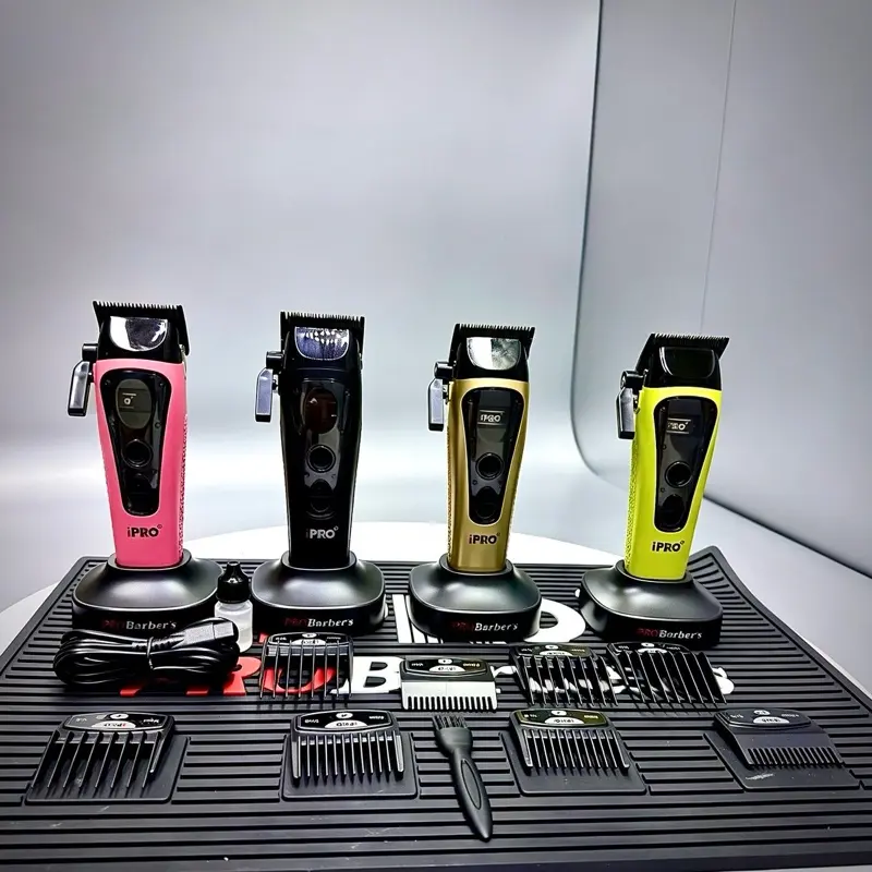 Tông Đơ Cắt Tóc Ipro S1101 Động Cơ Không Chổi Than 8000 Vòng/Phút, Pin Khỏe 4500mAH