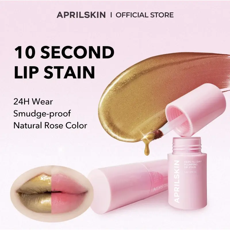 [APRILSKIN OFFICIAL] Hero Allday Plumping Lip Stain Tint 4g