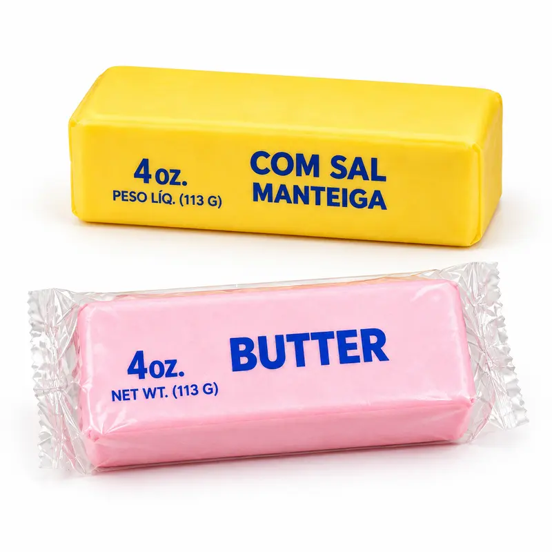 YA Squishy in Butterriegel-Form mit Blasen beim Drücken, langsamer Rückformung, 10,5 cm × 3 cm × 3 cm, Gelb, zum Stressabbau und für die Feinmotorik, aus sicherem, umweltfreundlichem PU