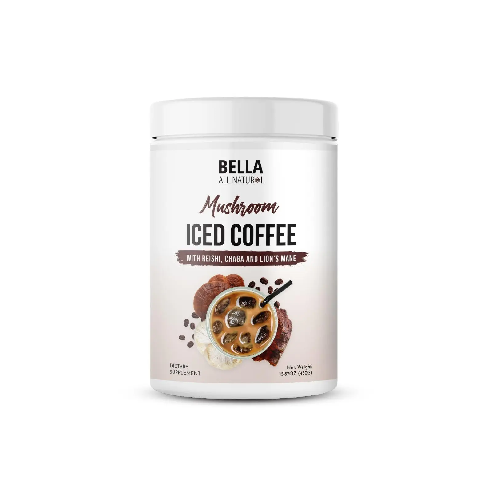 Bella All Natural Café Helado de Hongos Funcionales