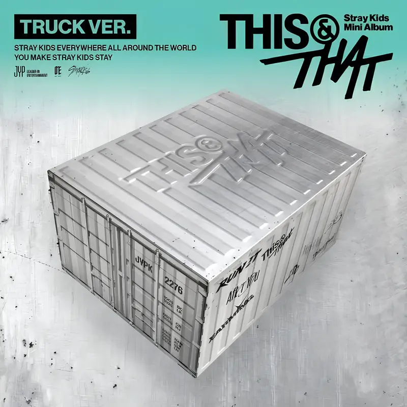 Stray Kids This and That 10th Mini Album CD, Limited Truck Version, Official Product