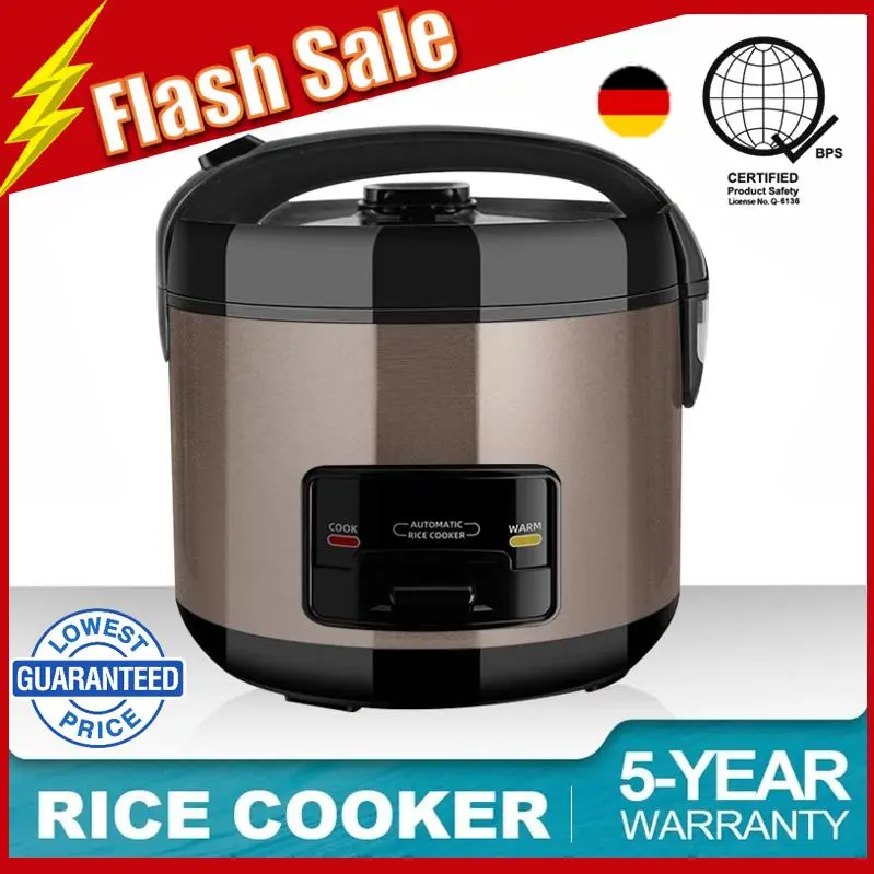 3 L Electric Rice Cooker with Non-Stick Aluminium Inner Pot, OOKAS RC60/RC20 and GOLDSTAR RC60/RC20
