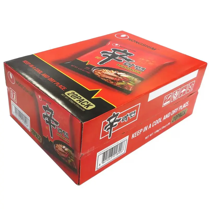 農心 辛ラーメン ケース売り 20袋入・40袋入｜韓国インスタントラーメン・激辛袋麺、まとめ買い・家庭常備に