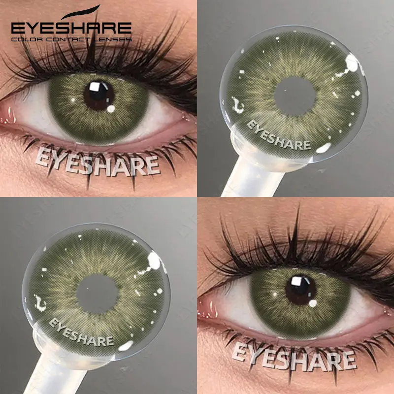 Kính áp tròng màu Eyeshare PATTAYA, 2 chiếc, màu tự nhiên, dùng trong 6 tháng