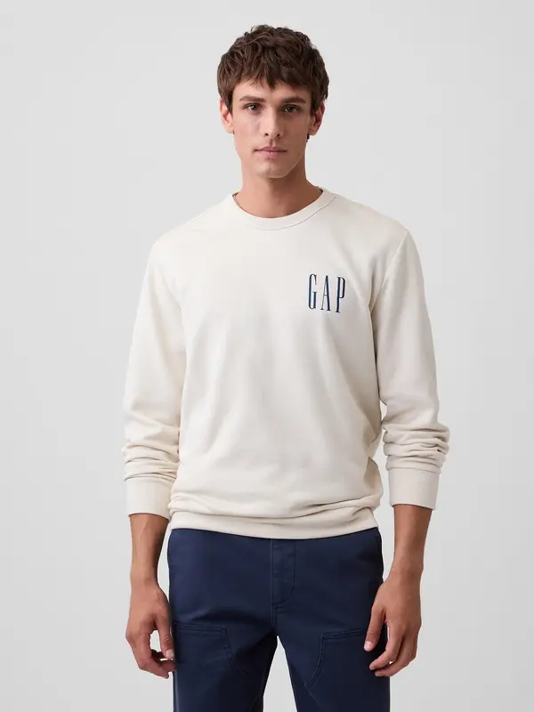 Gap Official Men's Logo Crewneck Sweatshirt 911583