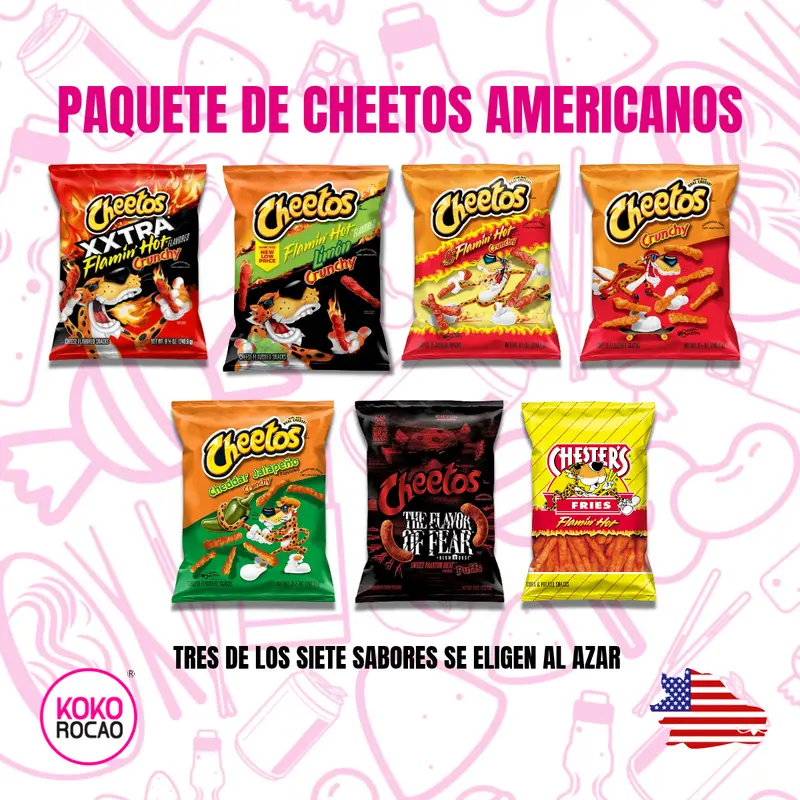 Cheetos Assorted Pack, 3 Pieces