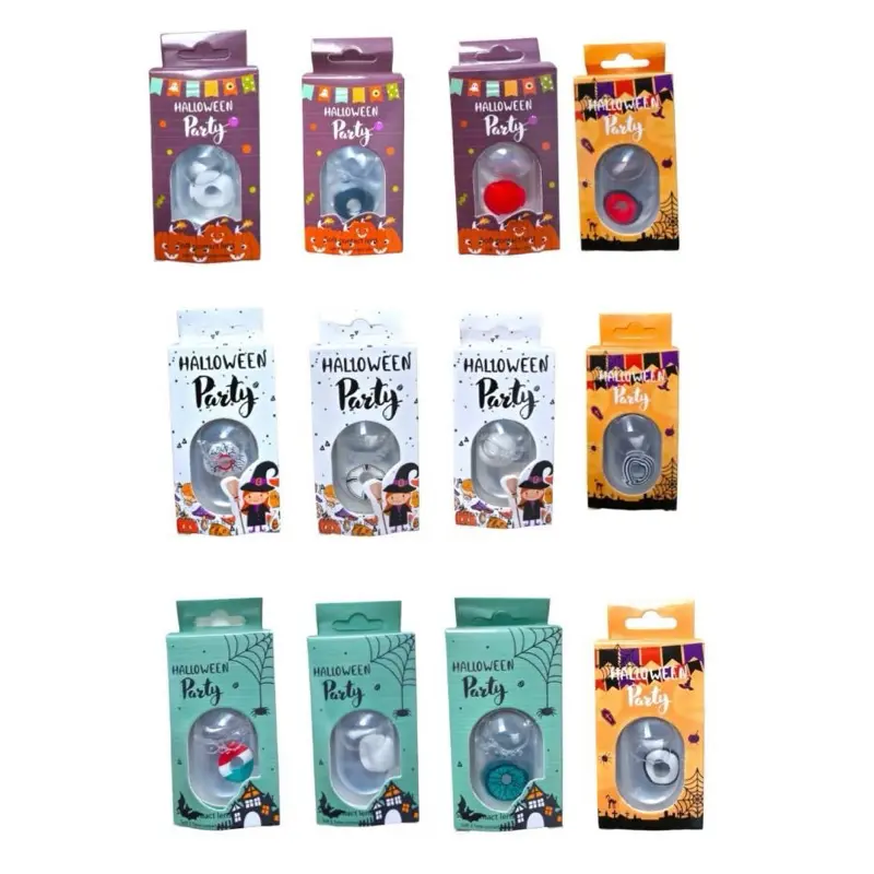 Halloween Contact Lens Storage Case, Assorted Designs and Colours